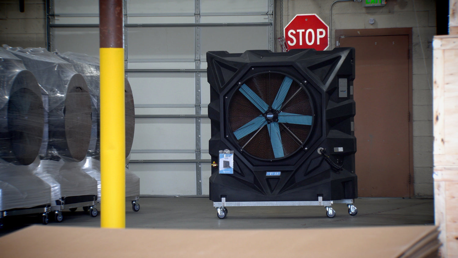 Temperature Reduction from Portable Evaporative Coolers