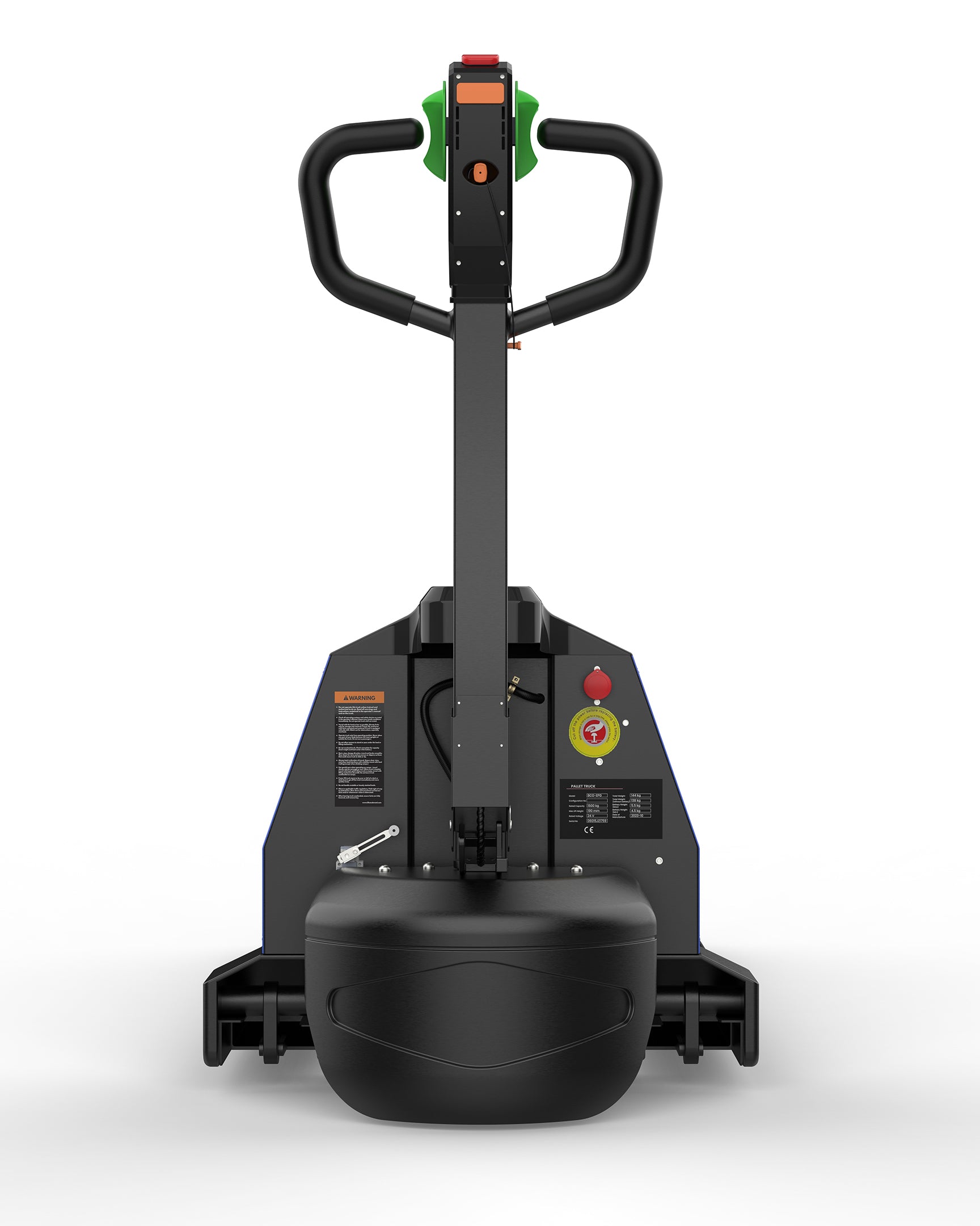 ELECTRIC PALLET JACK 4,400LBS - BLUECO