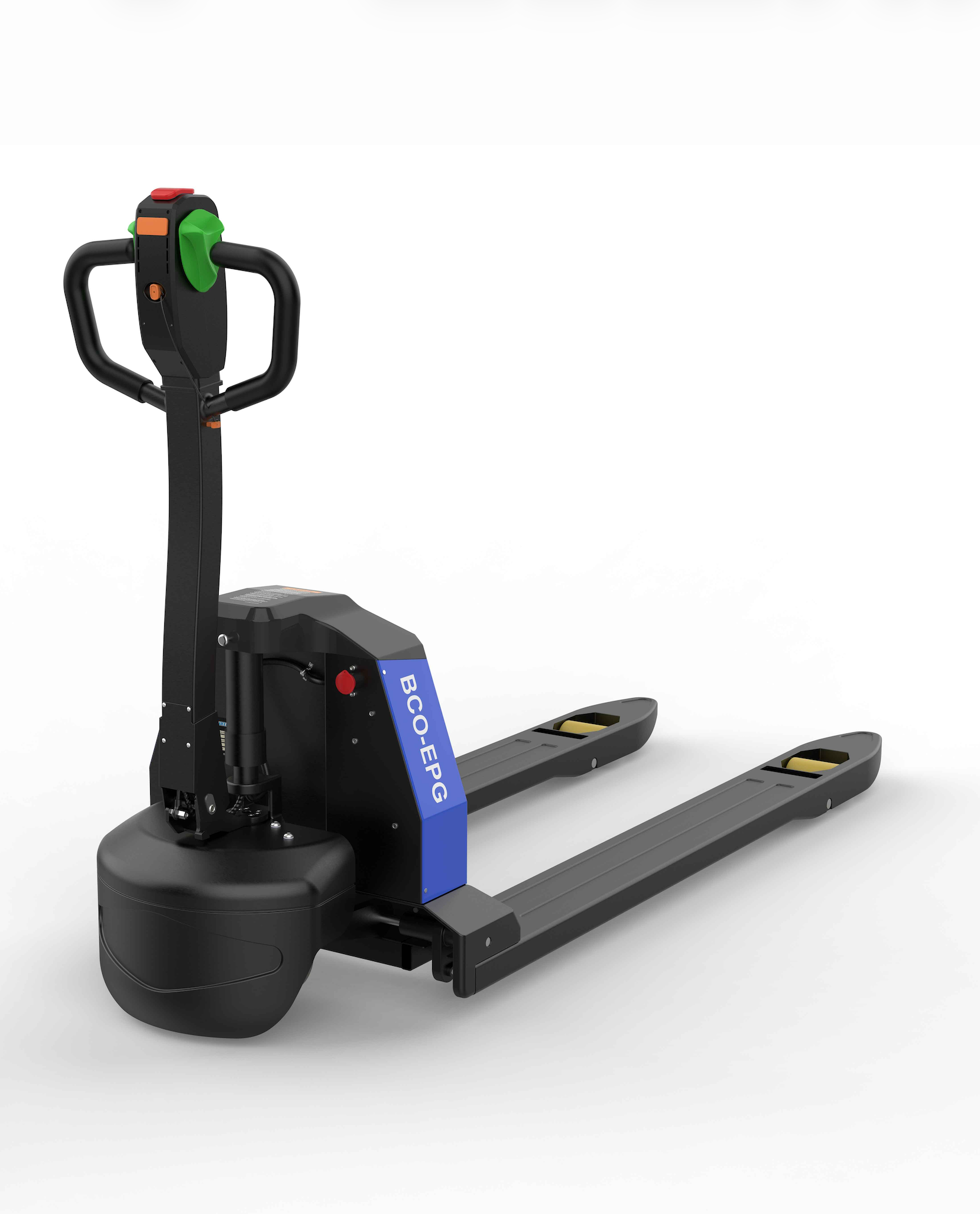 ELECTRIC PALLET JACK 4,400LBS LOW PROFILE FORKS - BLUECO