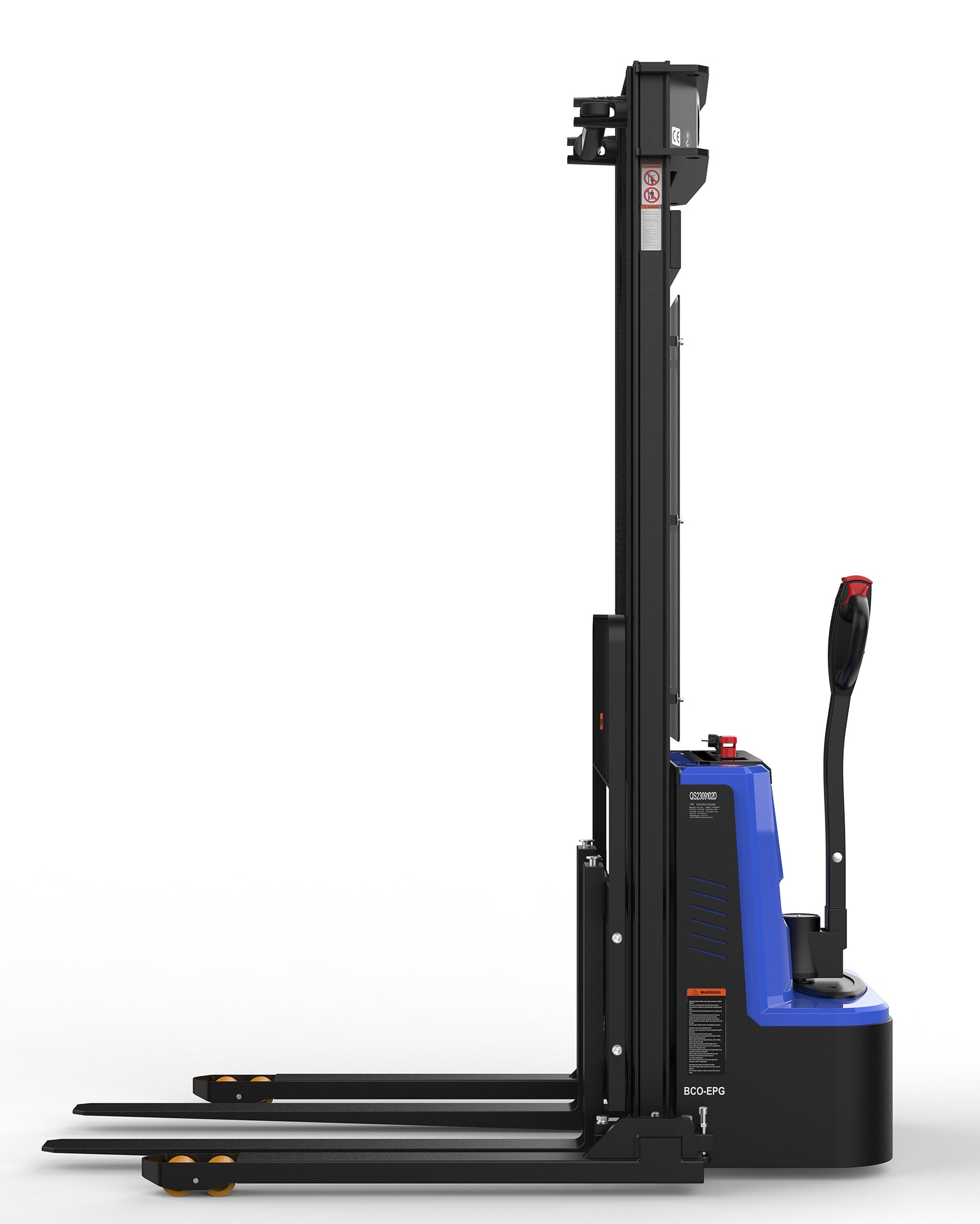 STRADDLE LEG STACKER 118" LIFT
