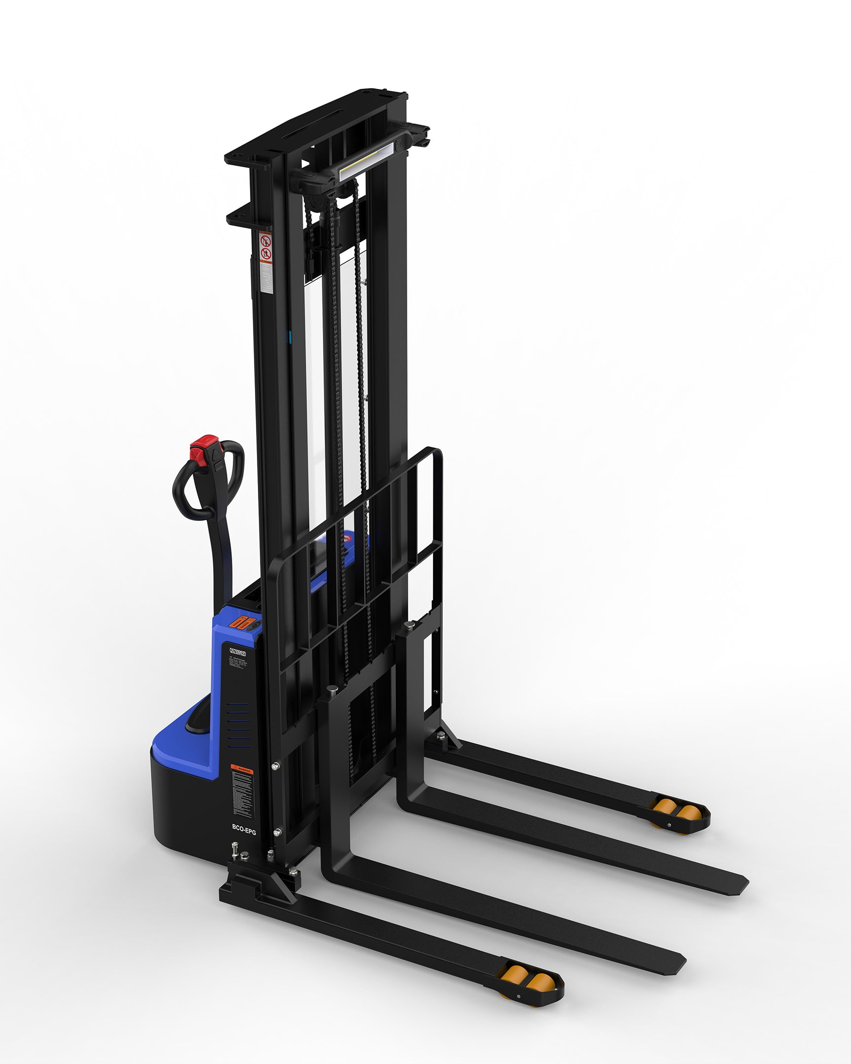 STRADDLE LEG STACKER 118" LIFT - BLUECO