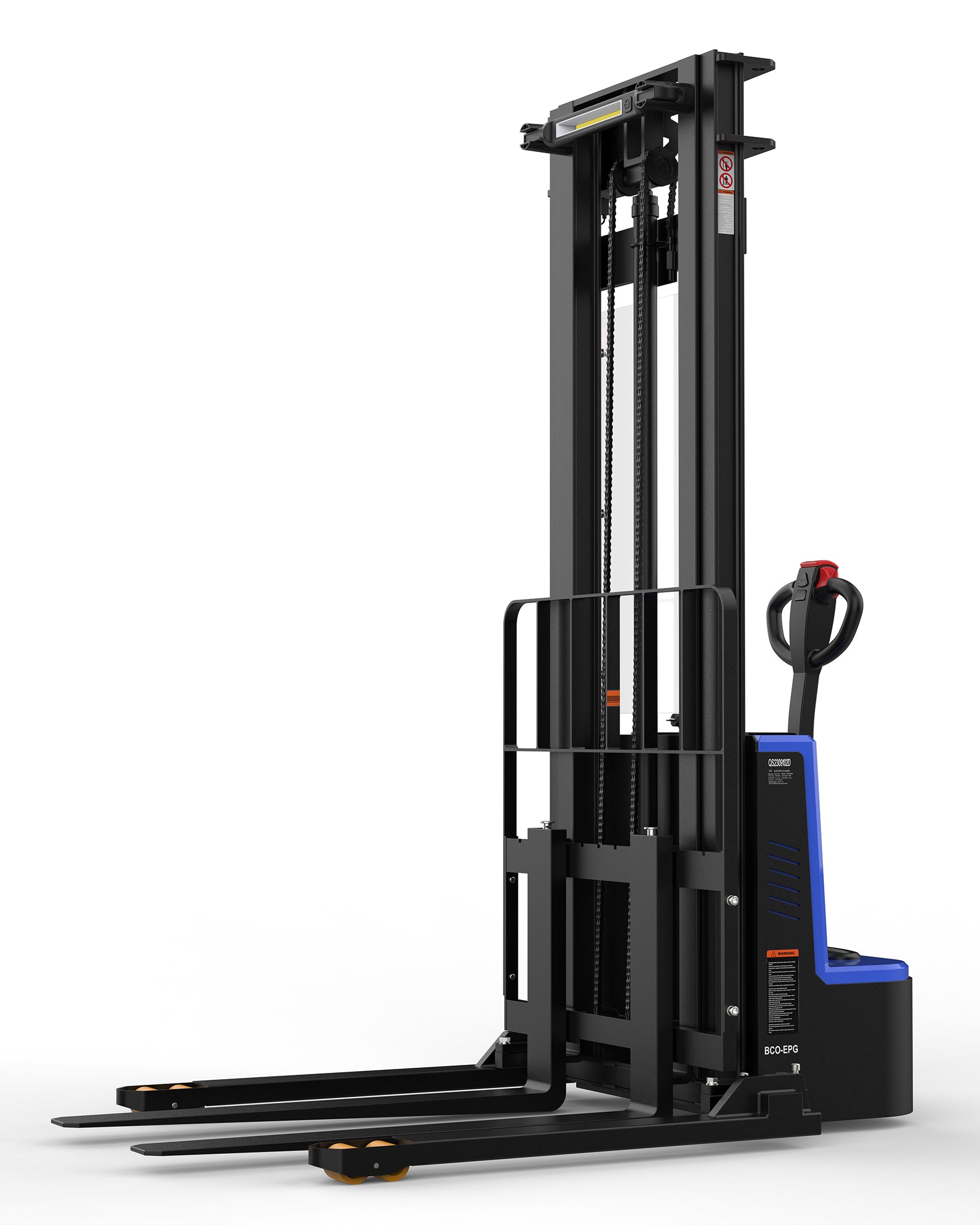 STRADDLE LEG STACKER 118" LIFT - BLUECO
