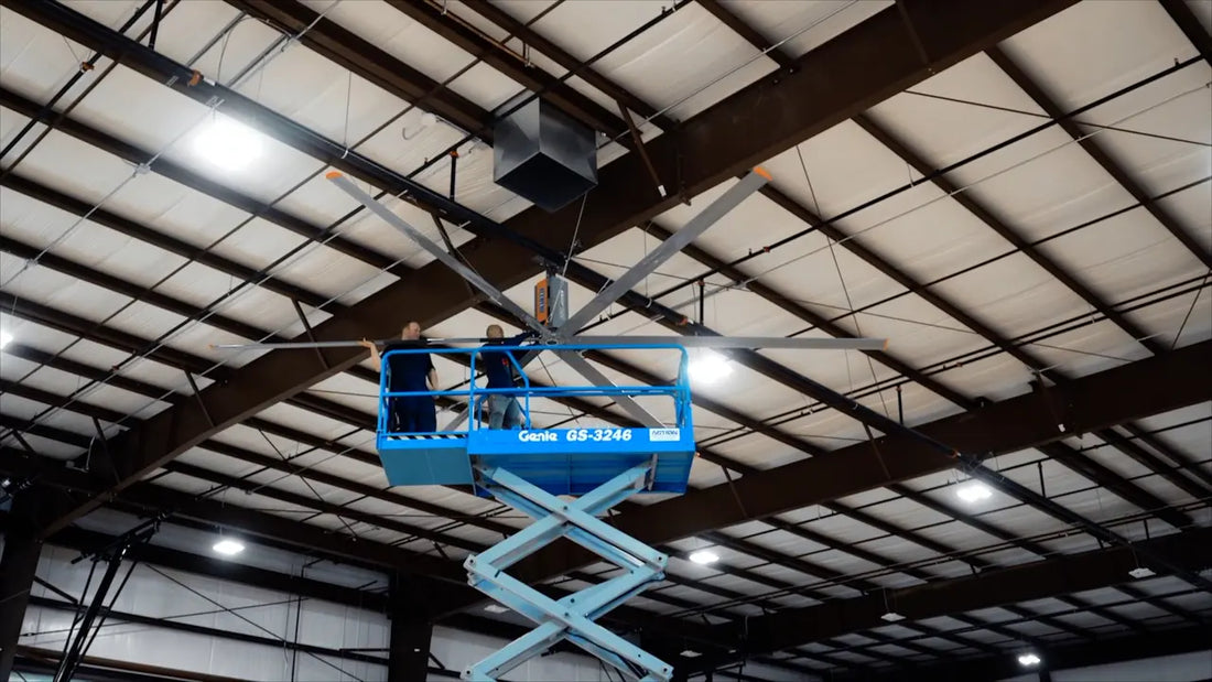 10 Reasons Large Ceiling Fans Are Perfect for Your Industrial Space