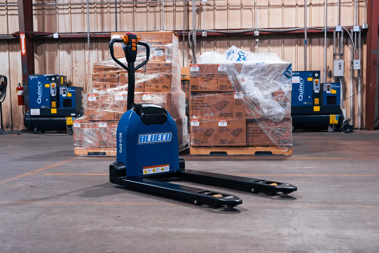 12 Common Mistakes to Avoid When Using a Pallet Truck – BLUECO