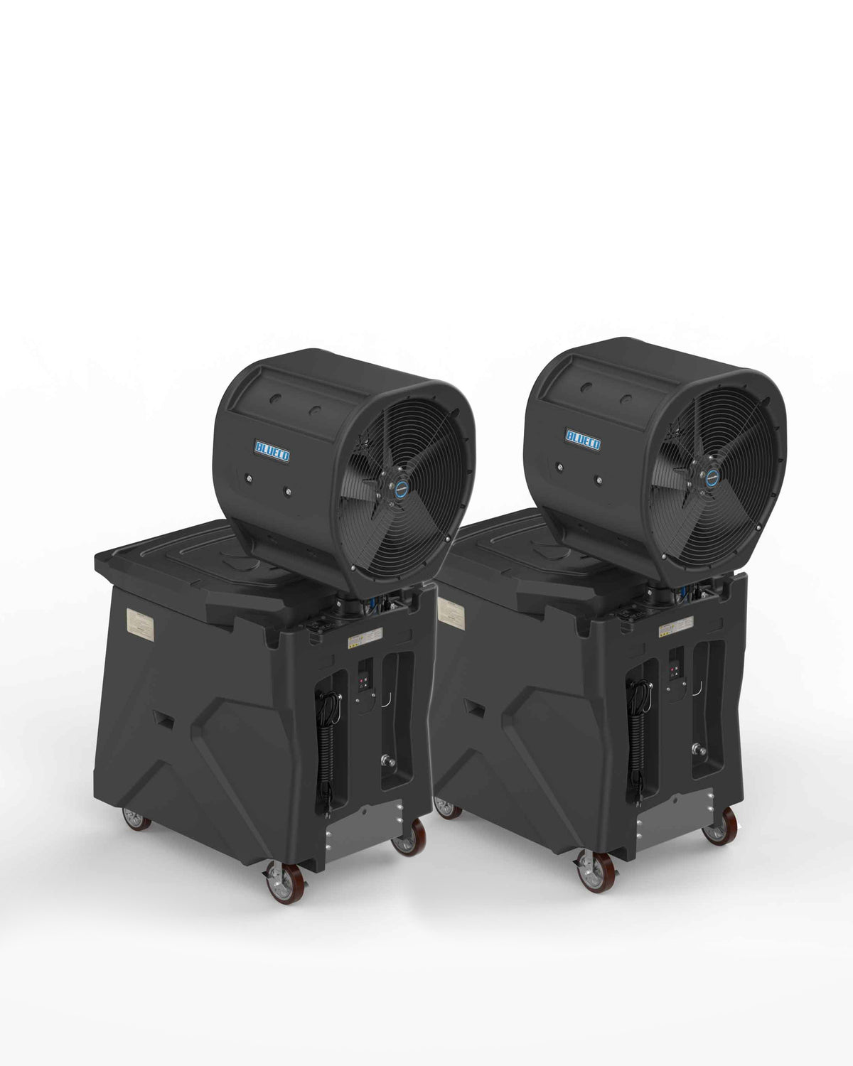 HYDROBLU PORTABLE ATOMIZED MISTING FANS BUNDLE X2