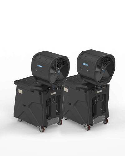 HYDROBLU ATOMIZED MISTING FANS BUNDLE X2