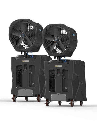 HYDROBLU ATOMIZED MISTING FANS BUNDLE X2