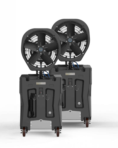 HYDROBLU ATOMIZED MISTING FANS BUNDLE X2