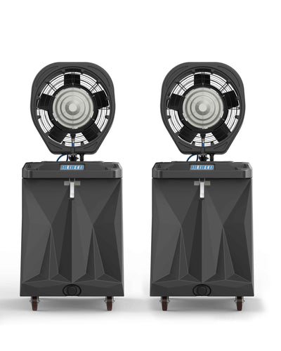 HYDROBLU ATOMIZED MISTING FANS BUNDLE X2