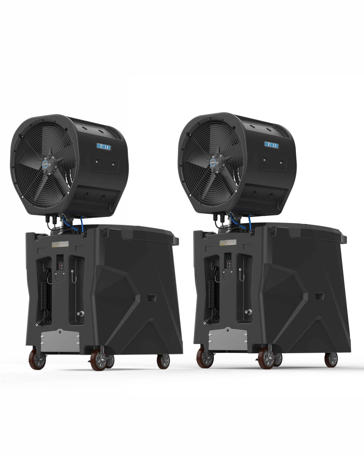 HYDROBLU PORTABLE ATOMIZED MISTING FANS BUNDLE X2