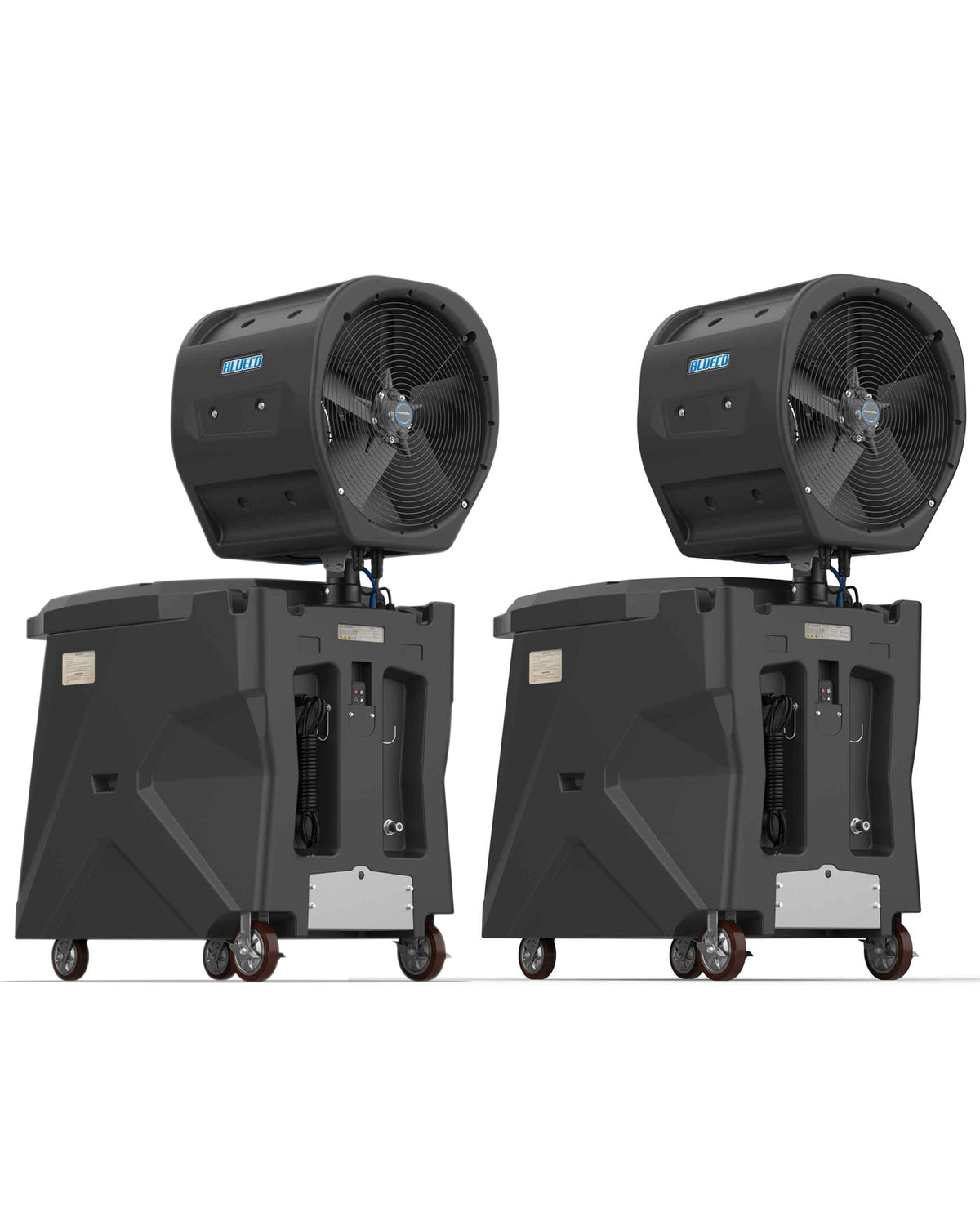 HYDROBLU PORTABLE ATOMIZED MISTING FANS BUNDLE X2