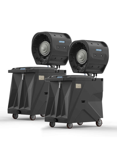 HYDROBLU ATOMIZED MISTING FANS BUNDLE X2