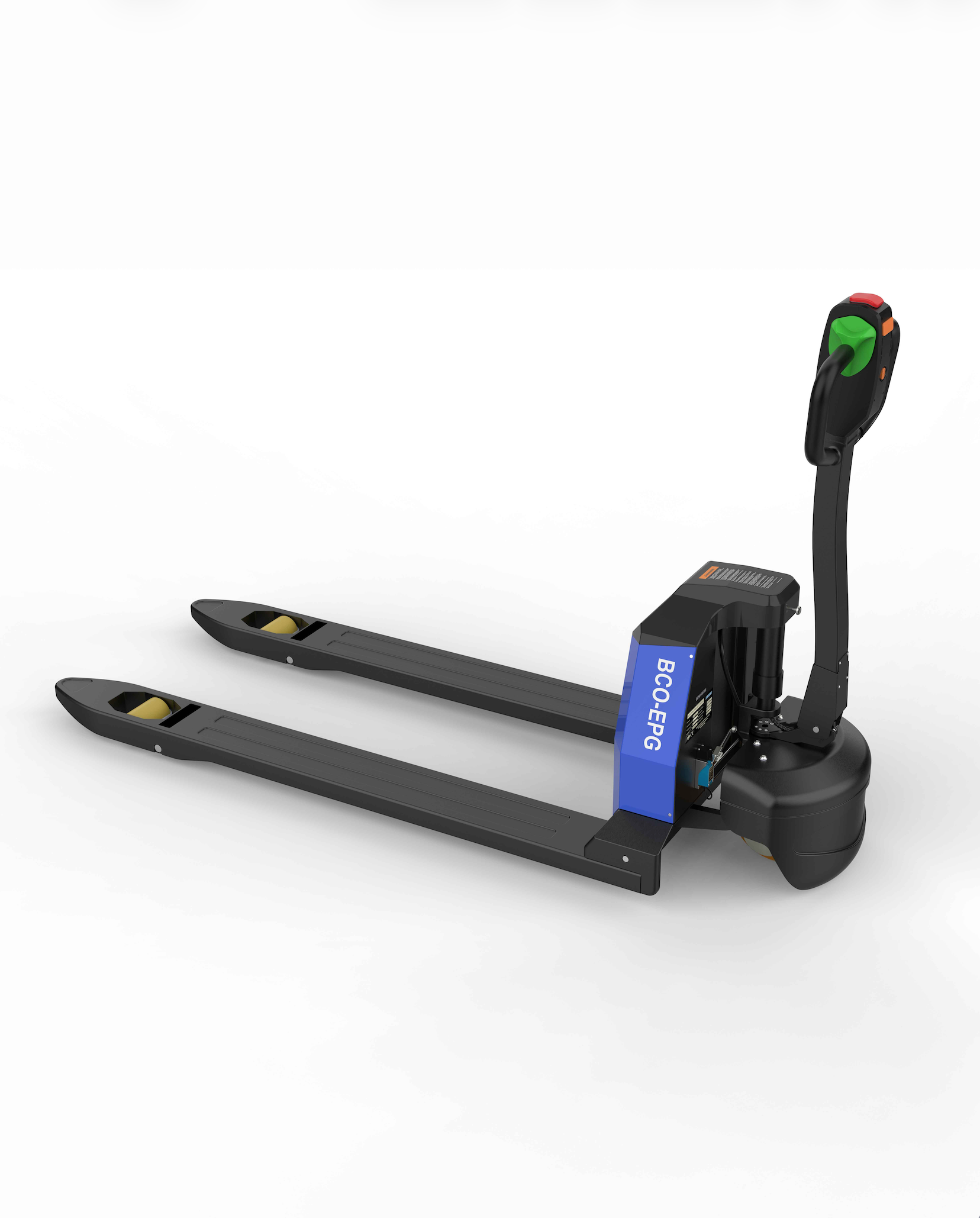 ELECTRIC PALLET JACK 4,400LBS LOW PROFILE FORKS - BLUECO 