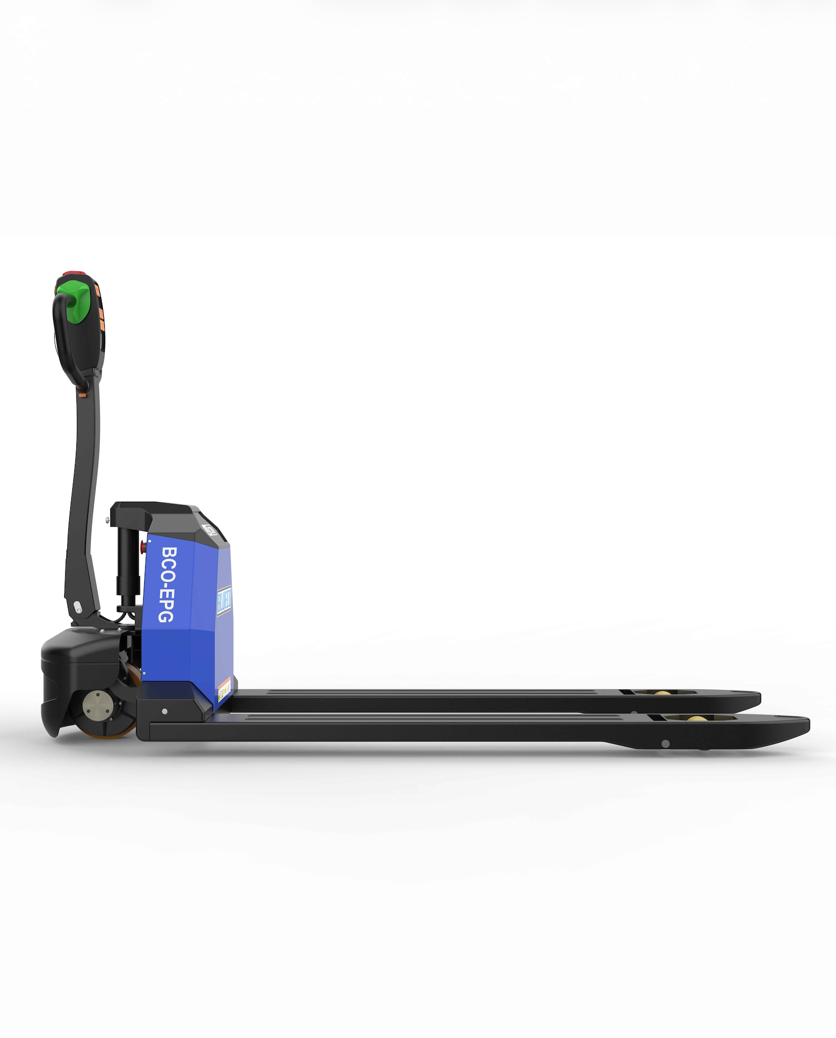 ELECTRIC PALLET JACK 4,400LBS LOW PROFILE FORKS - BLUECO 