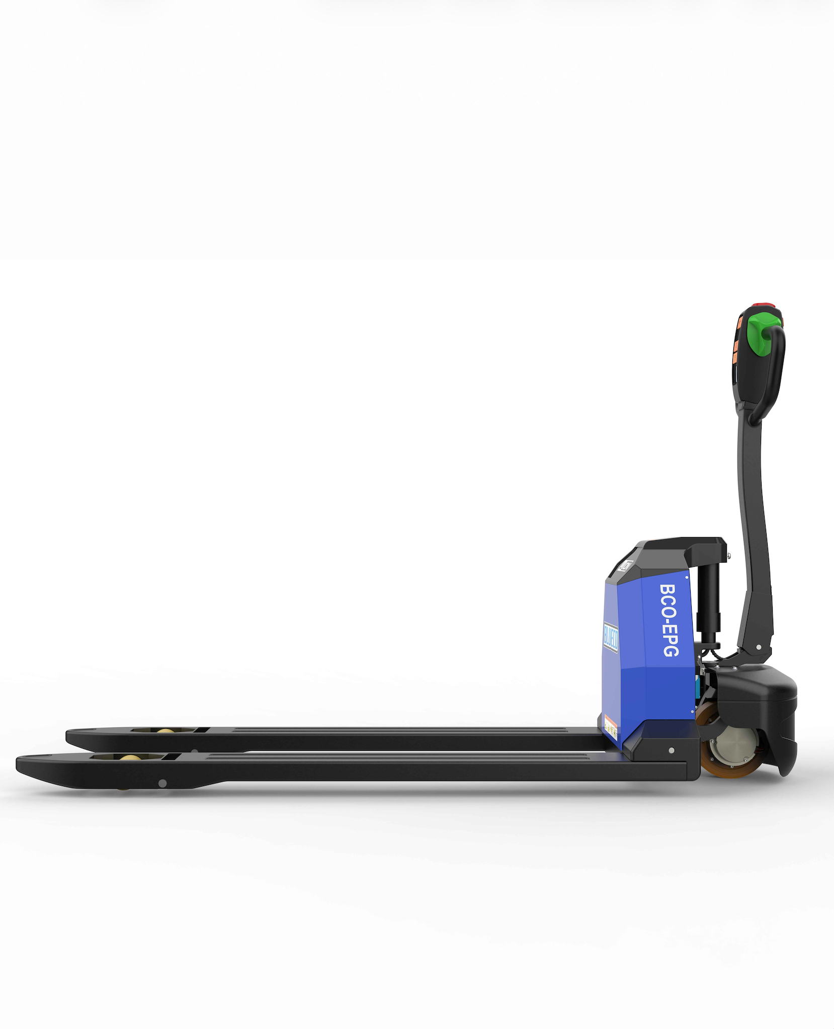 ELECTRIC PALLET JACK 4,400LBS LOW PROFILE FORKS - BLUECO 