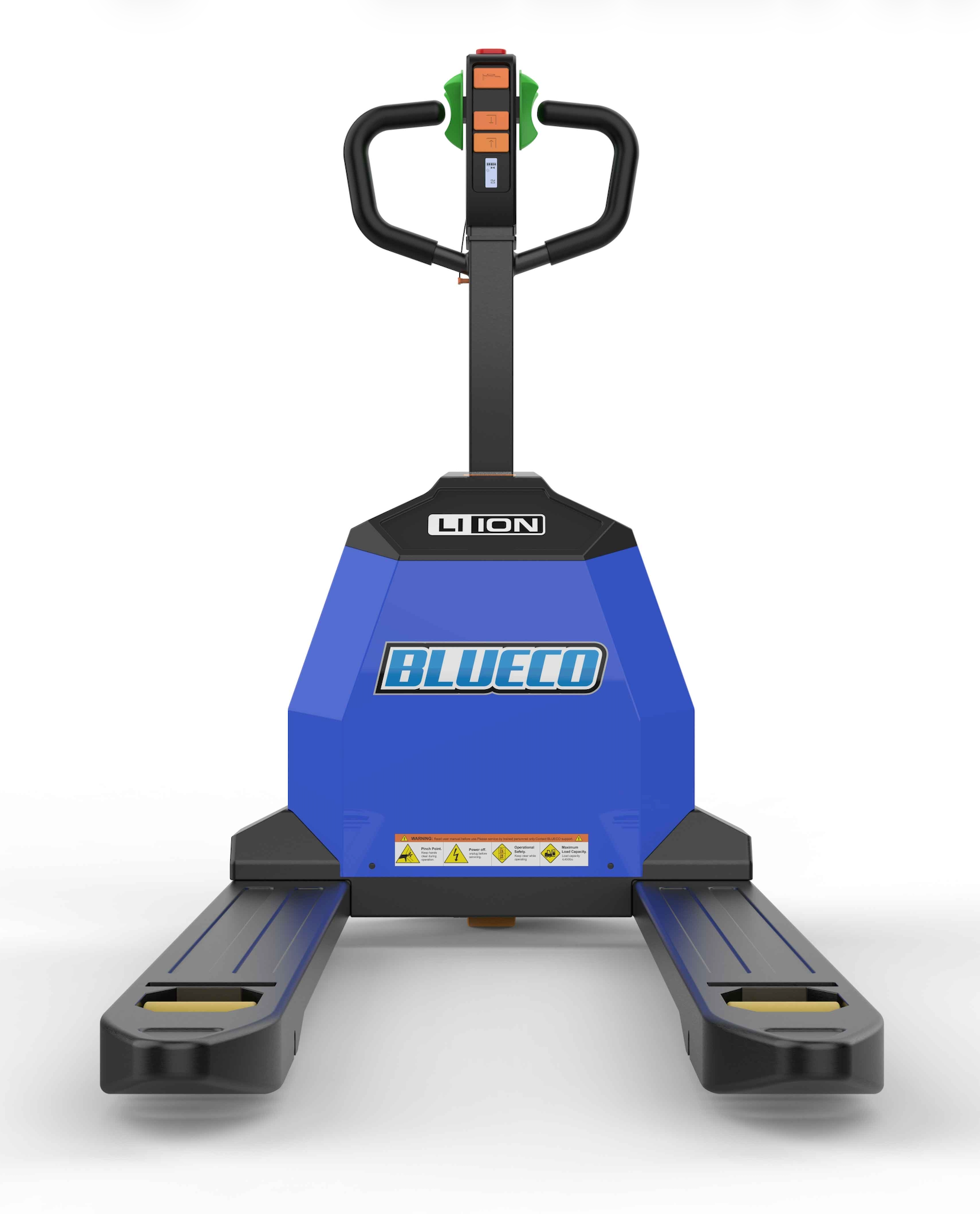 ELECTRIC PALLET JACK 4,400LBS LOW PROFILE FORKS - BLUECO 