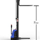 STRADDLE LEG STACKER 118" LIFT